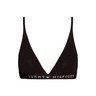 Tommy Hilfiger Unlined Triangle Bralette Black swatch