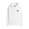 Tommy Jeans Essential Flag Logo Hoody White swatch
