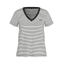 Levi's Perfect V Neck Tee Annalise Stripe Cloud Dancer