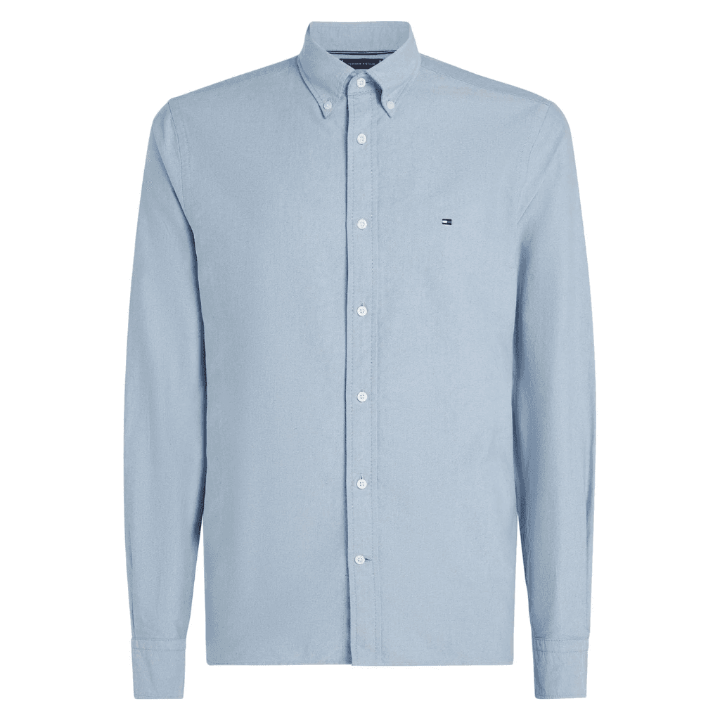 Tommy Hilfiger Long Sleeve Oxford Shirt Blue