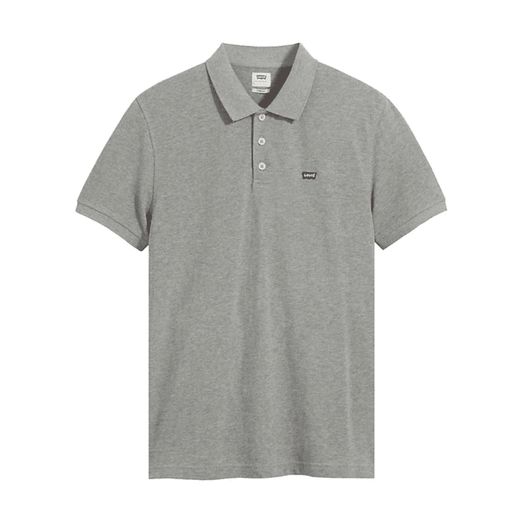 Levi's Housemark Polo Mid Tone Grey Heather