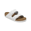 Birkenstock Arizona Natural Leather White Regular