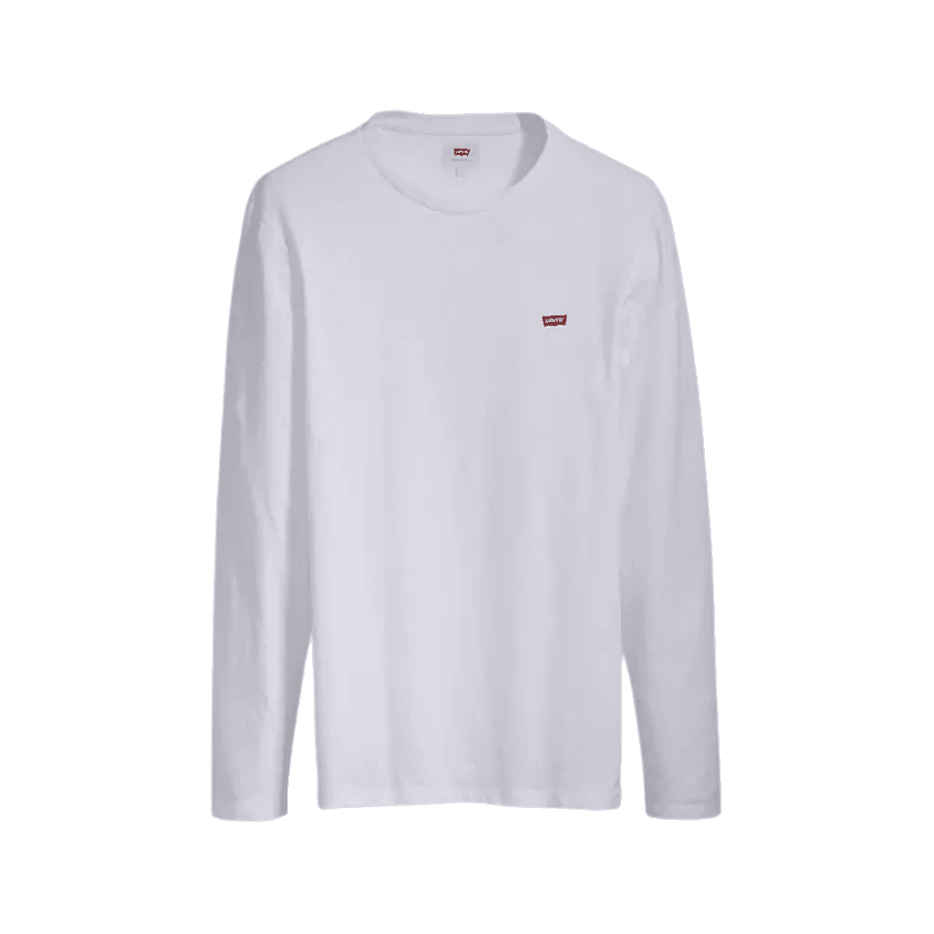 Levi's Original Long Sleeve Tee Patch White Neutral