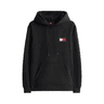 Tommy Jeans Essential Flag Logo Hoody Black swatch