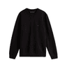 Tommy Hilfiger Fleece Crew Neck Jumper Black swatch