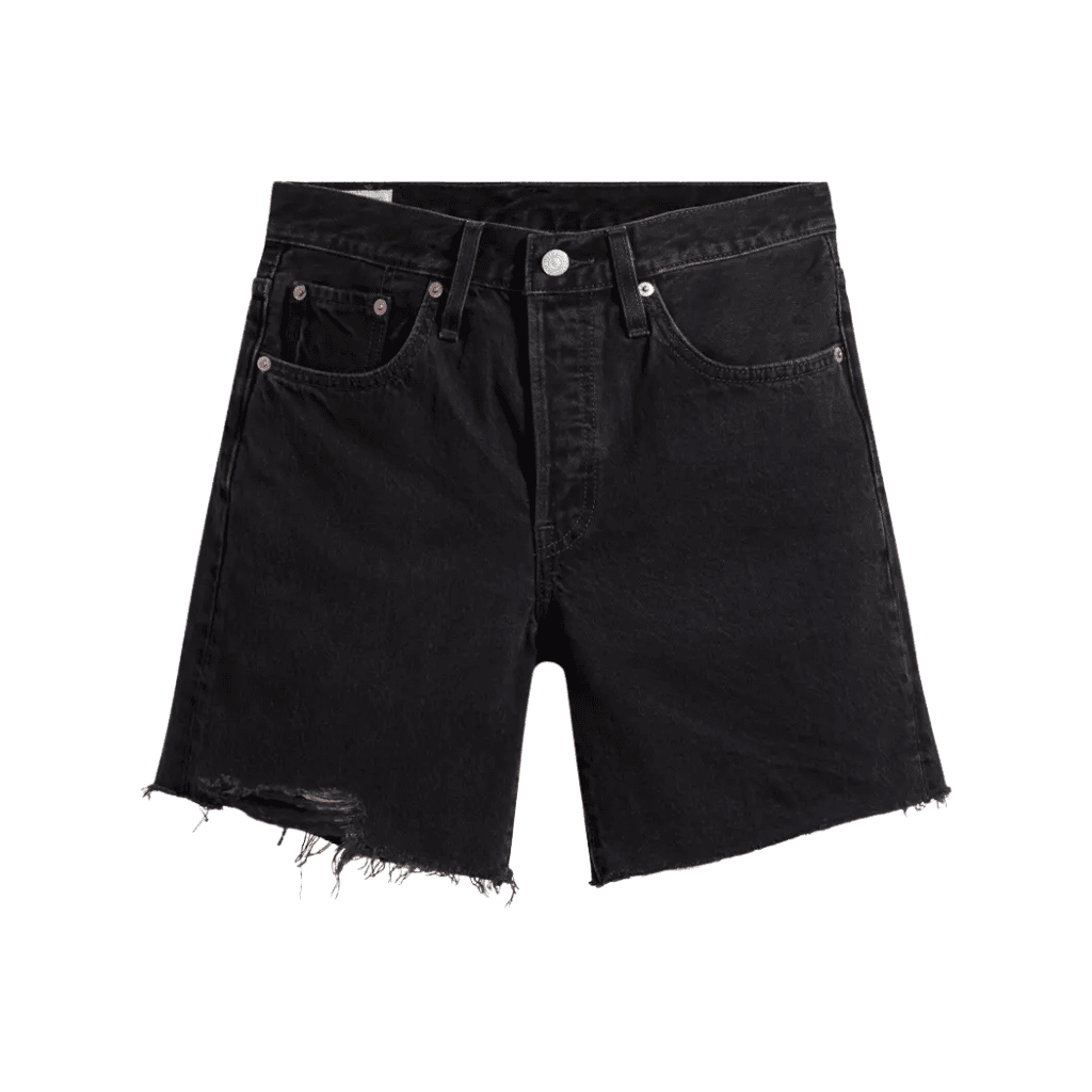Levi's 501 Mid Thigh Short Lunar Black