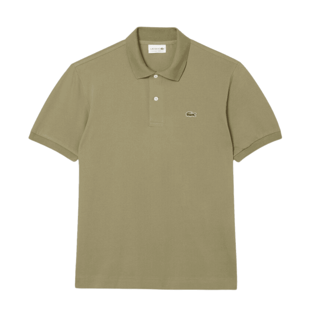 Lacoste L.12.12 Classic Fit Stretch Polo Shirt Khaki
