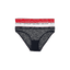 Tommy Hilfiger 3-Pack Lace Briefs Desert Sky/White/Primary Red