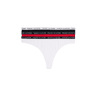 Tommy Hilfiger 3-Pack Logo Waistband Thongs Desert Sky/White/Primary Red swatch