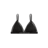 Tommy Hilfiger Lace Unlined Triangle Bra Black swatch