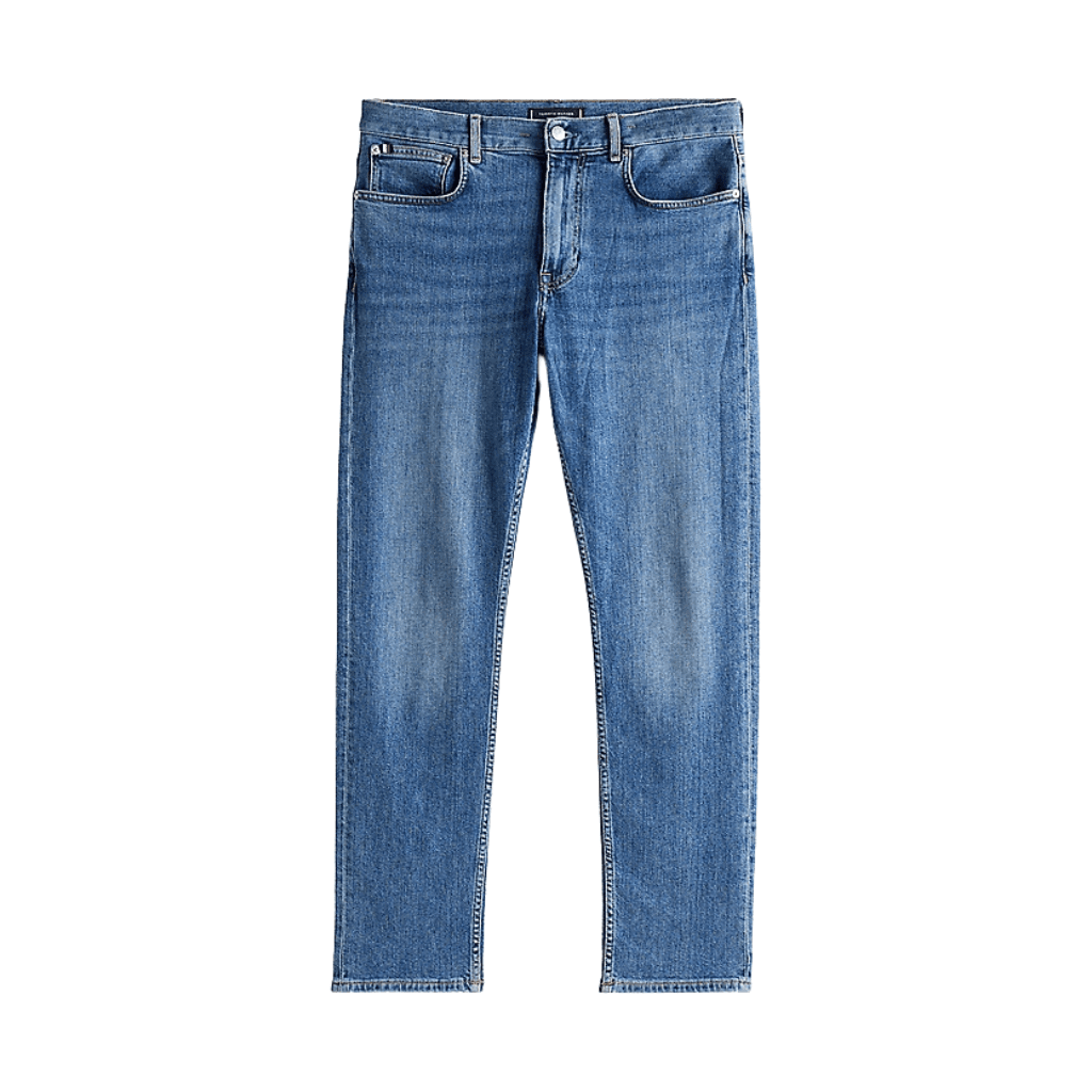 Tommy Hilfiger Harlem Faded Tapered Jeans Stone Blue