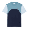 Lacoste Classic Fit Colour Block T-Shirt Navy Blue/Limestone-Rill swatch
