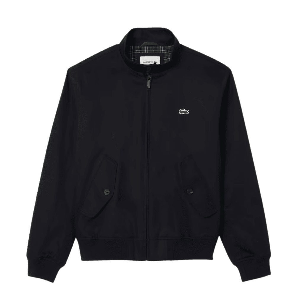 Lacoste Showerproof Harrington Jacket Navy Blue