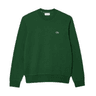 Lacoste Fleece Crew Neck Sweatshirt Green swatch