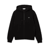 Lacoste Hooded Zip-Up Sweatshirt Black swatch