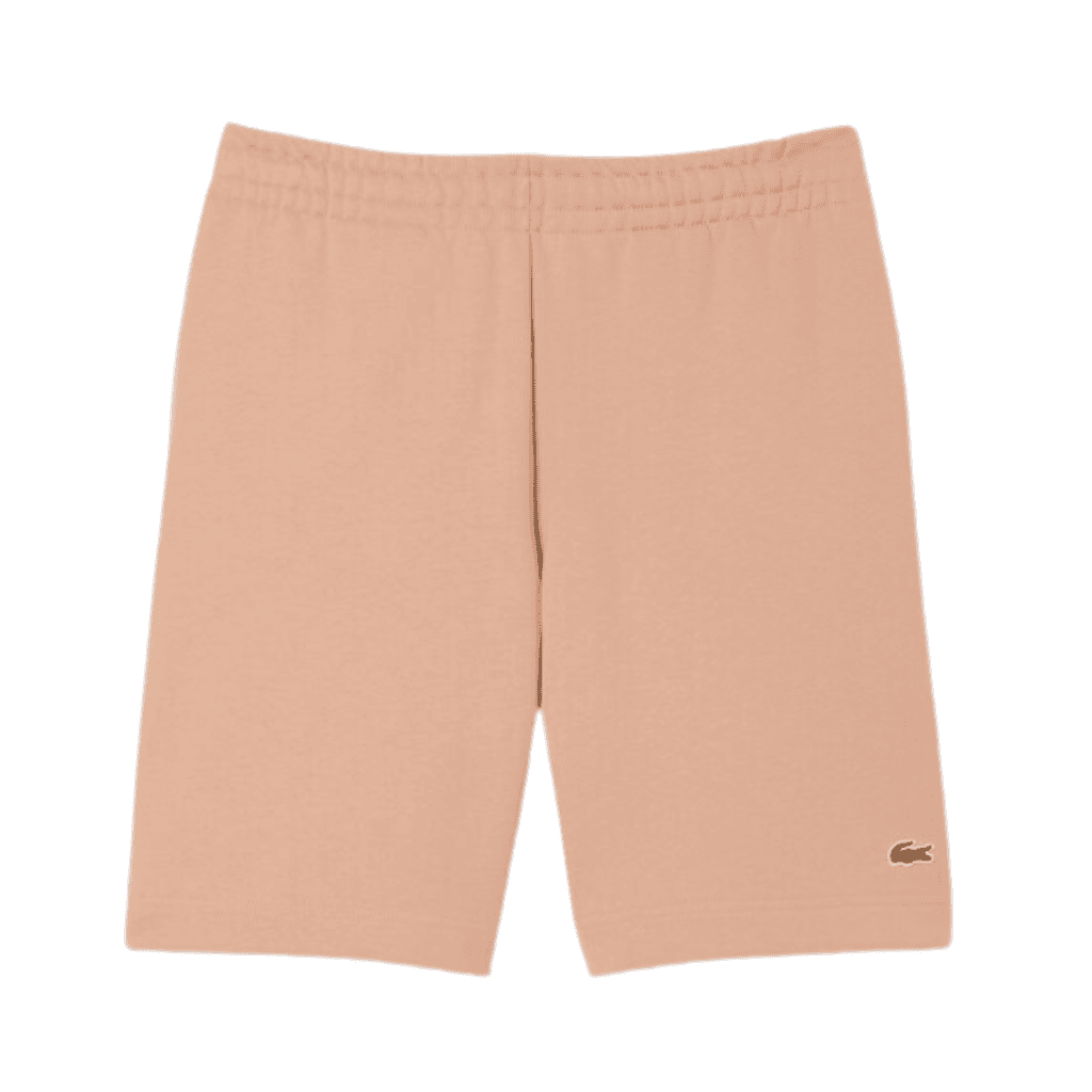 Lacoste Regular Fit Fleece Short Latte