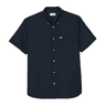 Lacoste Regular Fit Short Sleeve Oxford Shirt Navy Blue swatch