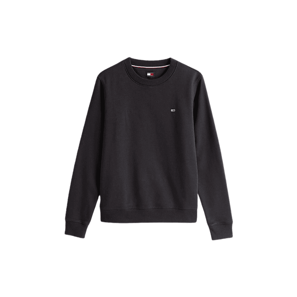 Tommy Jeans Regular Fit Sweatshirt Black