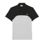 Lacoste L.12.12 Regular Fit Stretch Polo Shirt Silver Chine/Black-Black