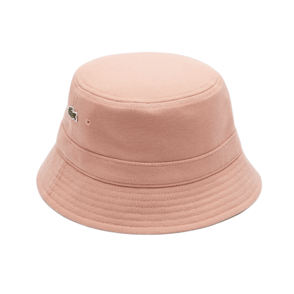 Lacoste Cotton Bucket Hat Latte
