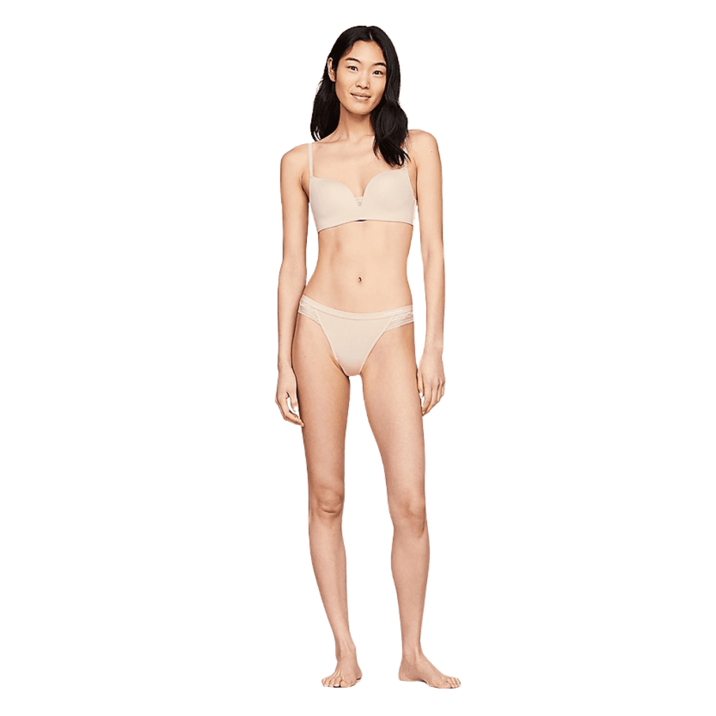 Tommy Hilfiger Lace Thong Misty Blush