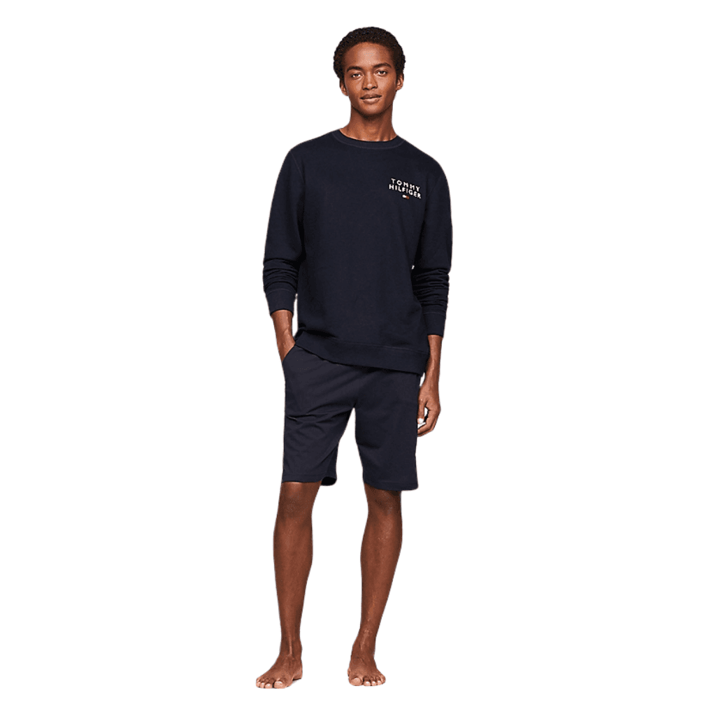 Tommy Hilfiger Jersey Logo Shorts Desert Sky