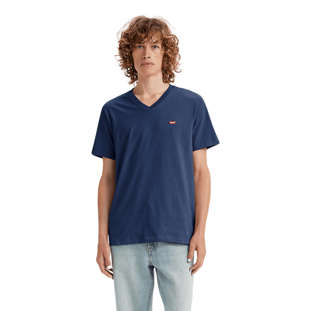 Levi's Original V-Neck T-Shirt Navy Blazer