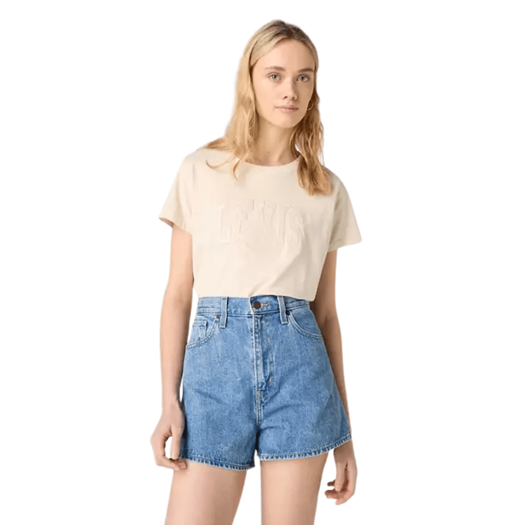 Levi's Graphic Boxy T-Shirt White Swan