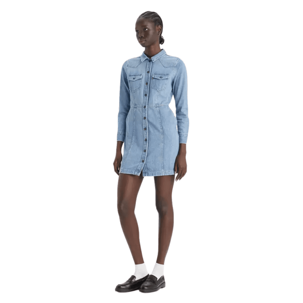 Levi's Flynn Western Core Dress Ringing Bells