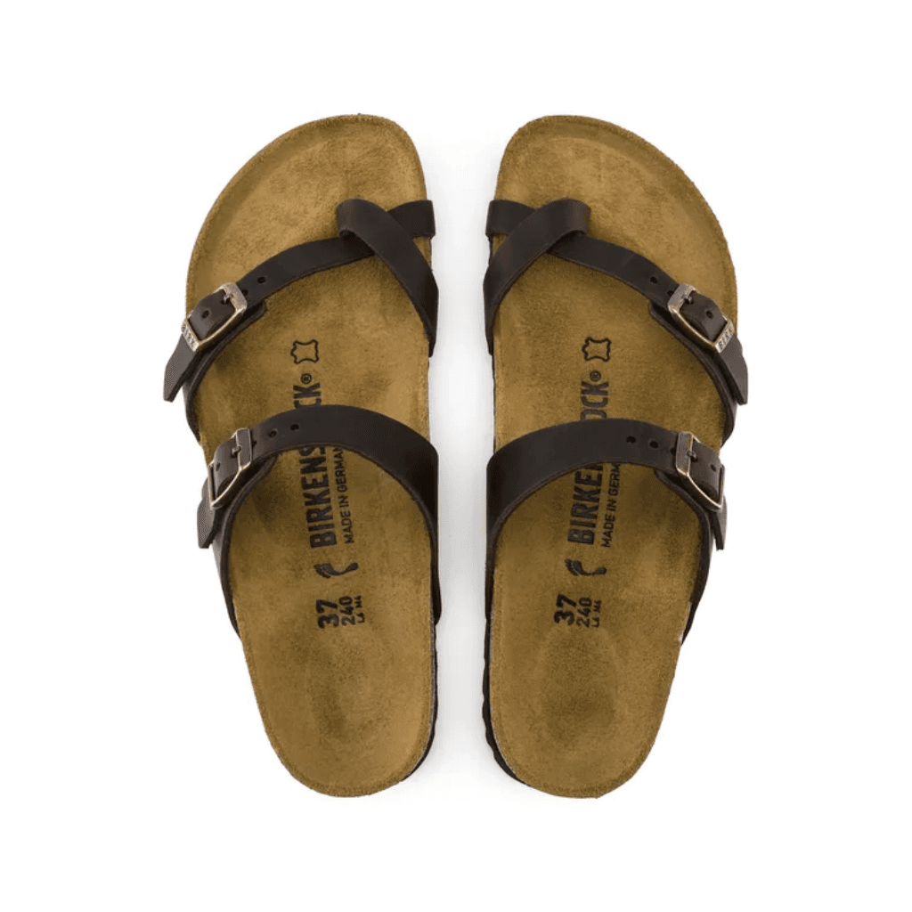 Birkenstock Mayari Natural Leather Oiled Habana