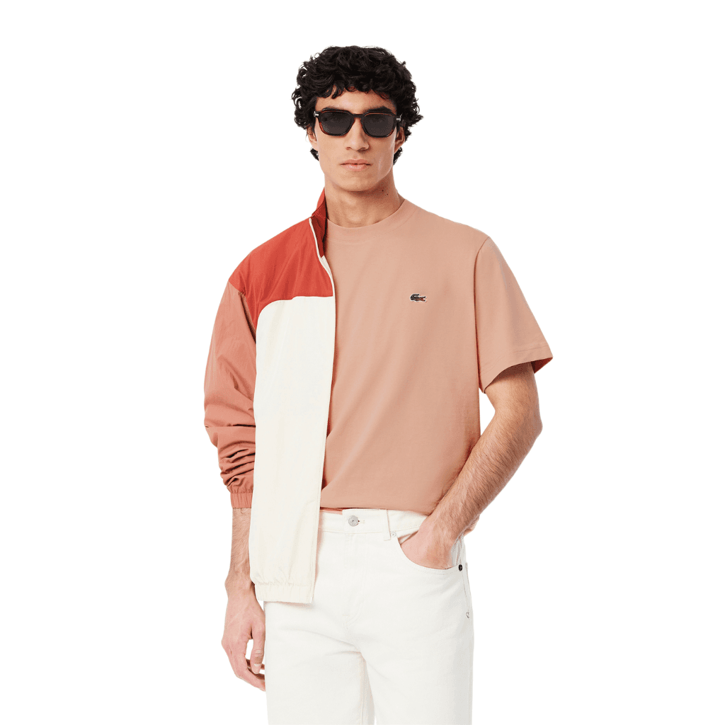 Lacoste Cotton T-Shirt Latte