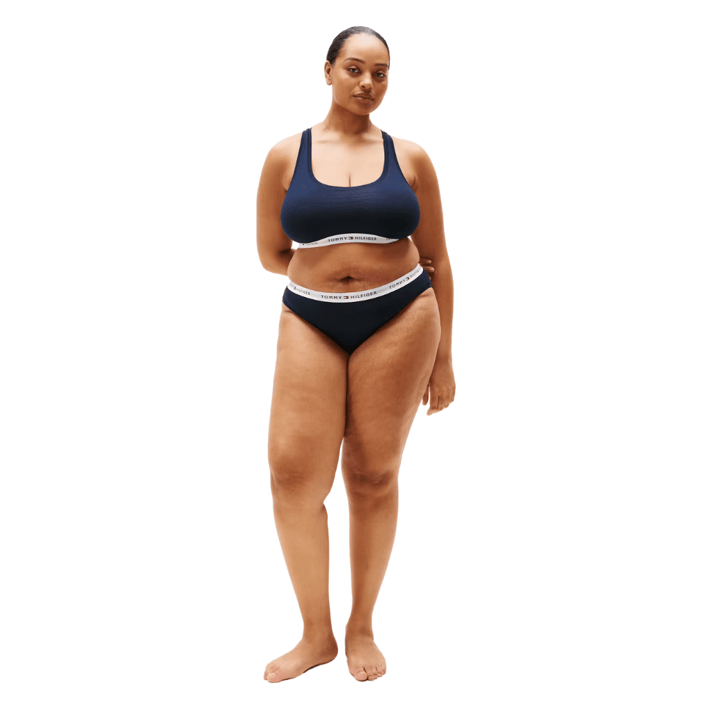 Tommy Hilfiger Repeat Logo Bikini Curve Desert Sky