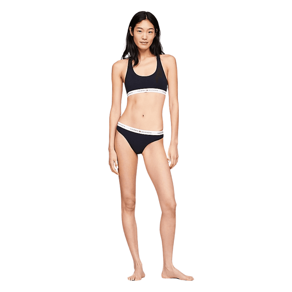 Tommy Hilfiger Logo Thong Desert Sky
