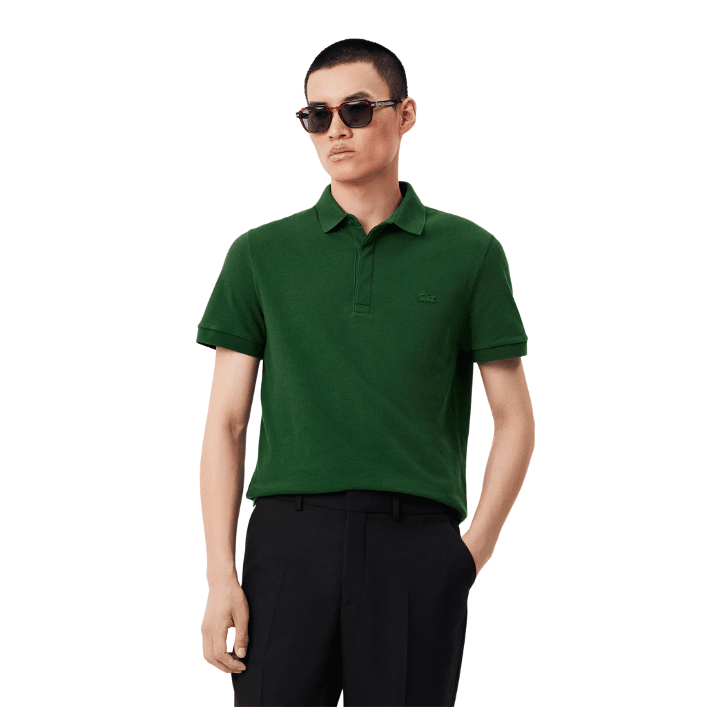 Lacoste L.12.12 Regular Fit Stretch Polo Shirt Green