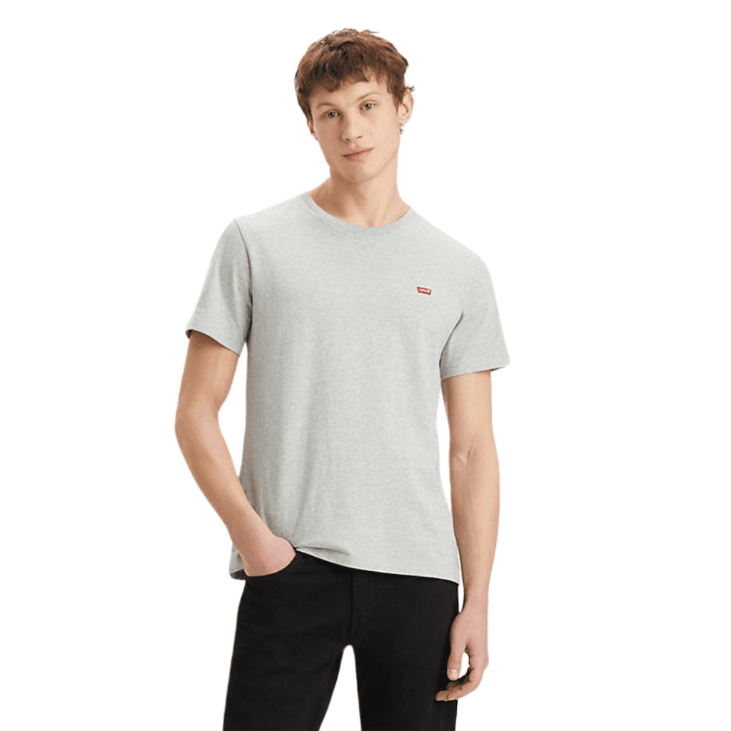 Levi's Short Sleeve Original Tee Mid Tone Grey Heather