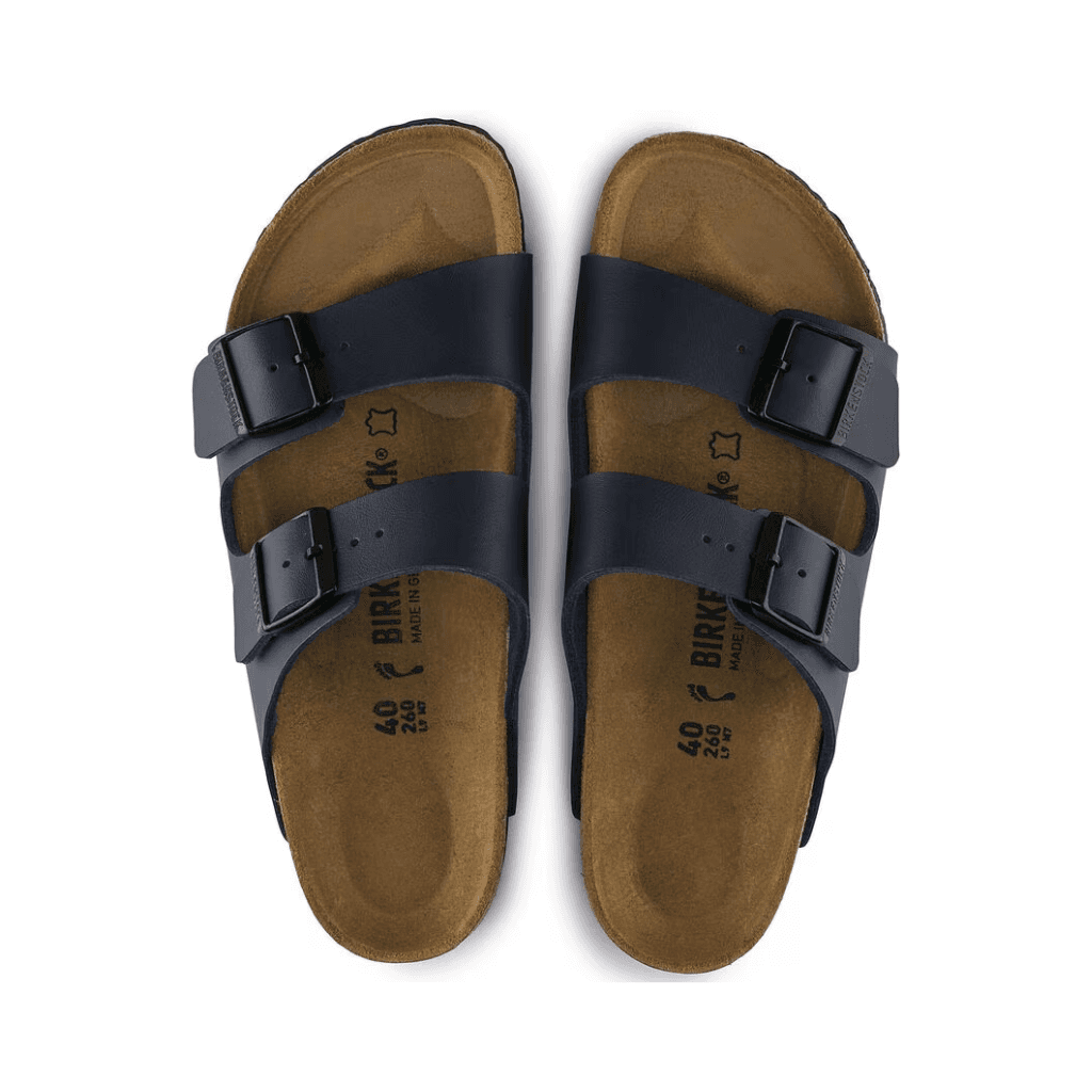 Birkenstock Arizona Birko- Flor Blue Narrow