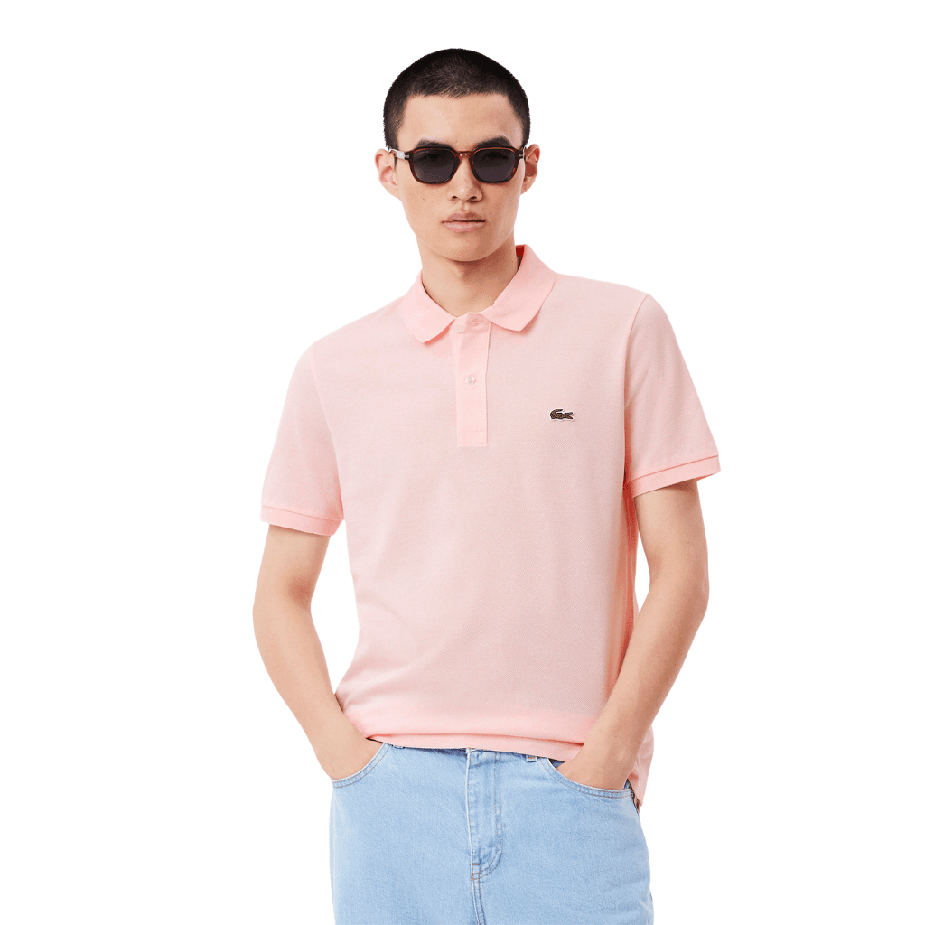 Lacoste L.12.12 Original Polo Shirt Slim Flamingo
