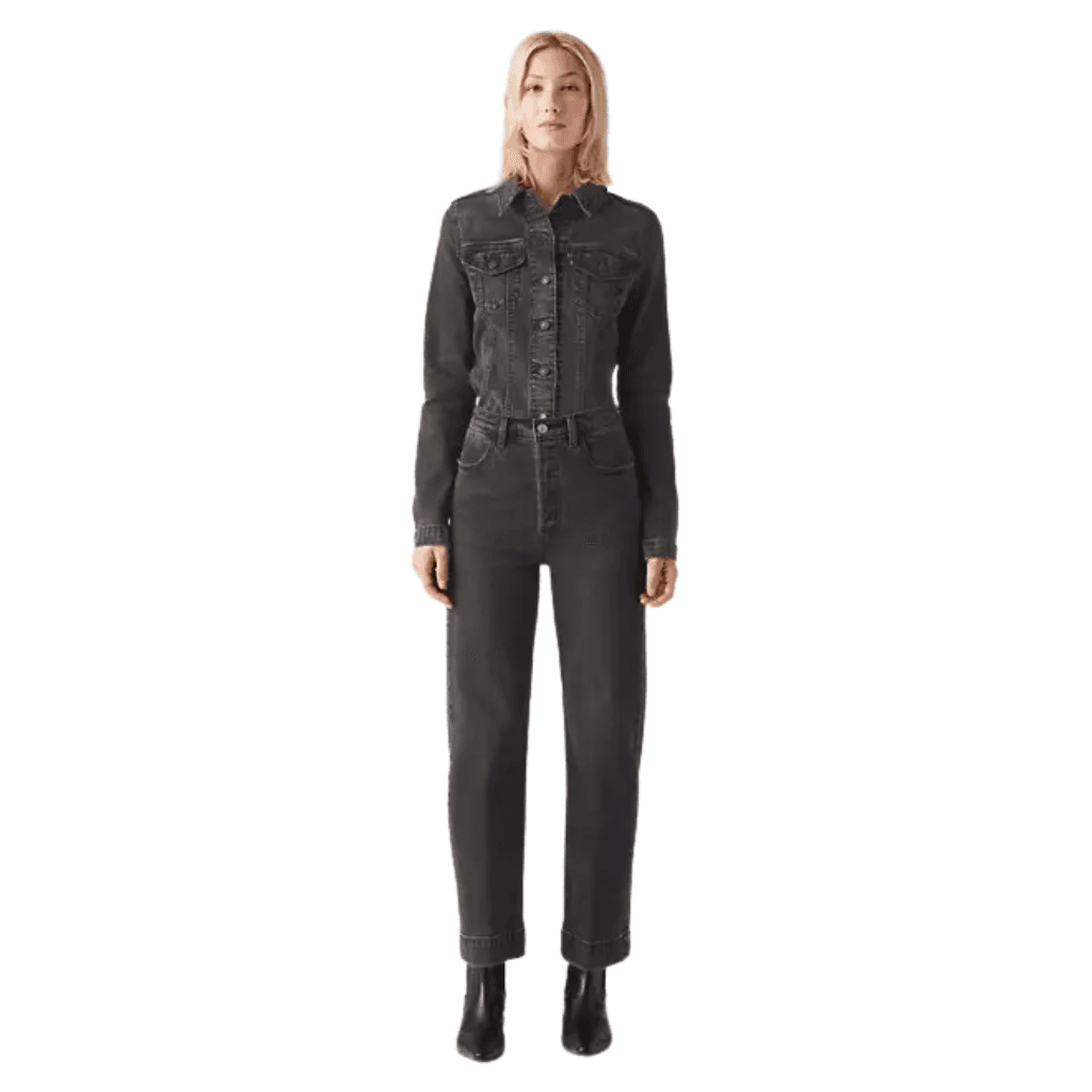 Levi's Ribcage Str Ank Tailored Jeans Off Topic Clean