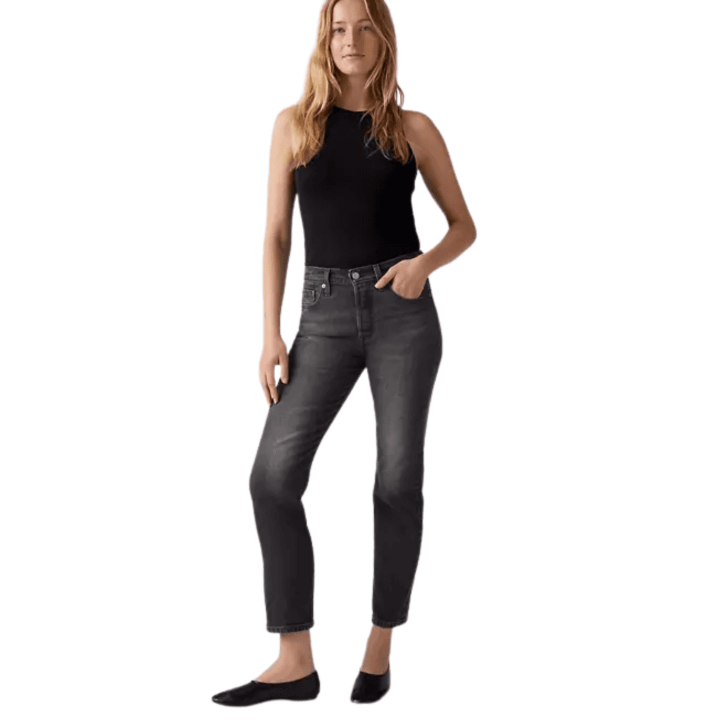 Levi's 501 Crop Jeans Long Live The Queen