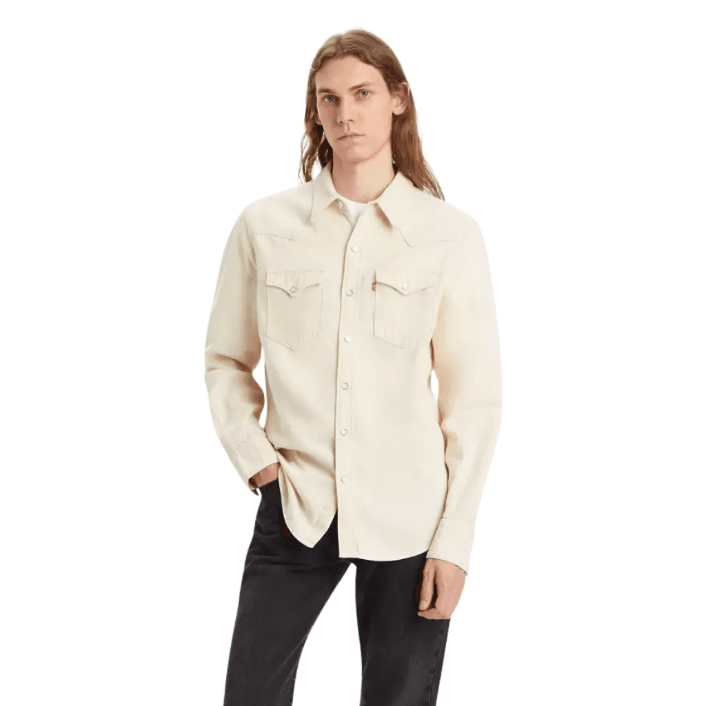 Levi's Barstow Standard Western Shirt Eddlyn Ecru Cream