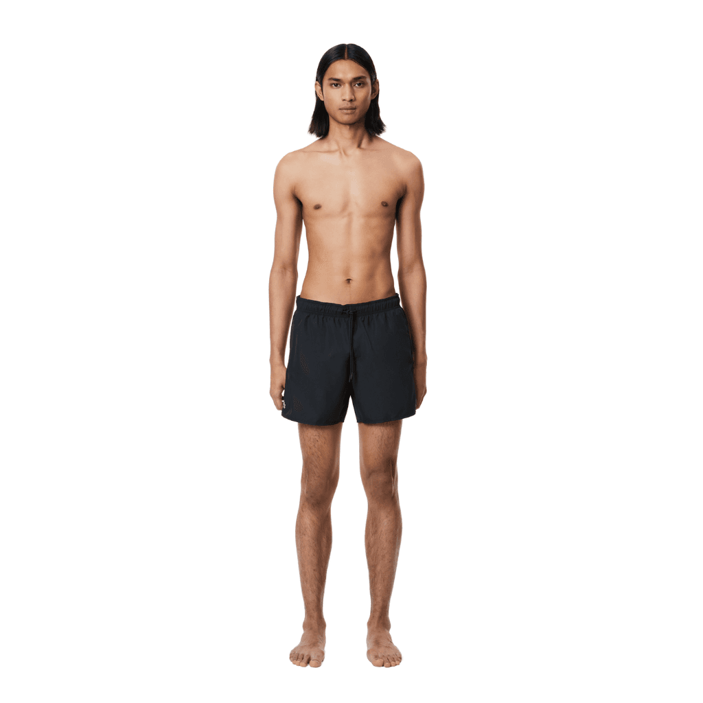 Lacoste Monochrome Swim Shorts Black/Green