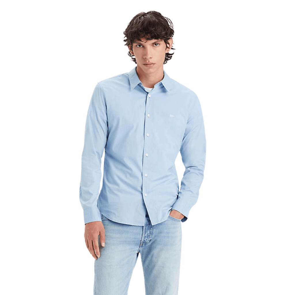 Levi's Battery Slim Shirt Soft Chambray Blue