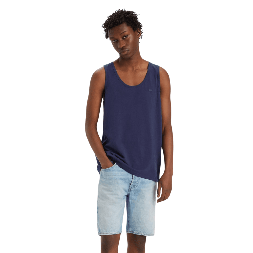 Levi's Housemark Tank Naval Academy Blue