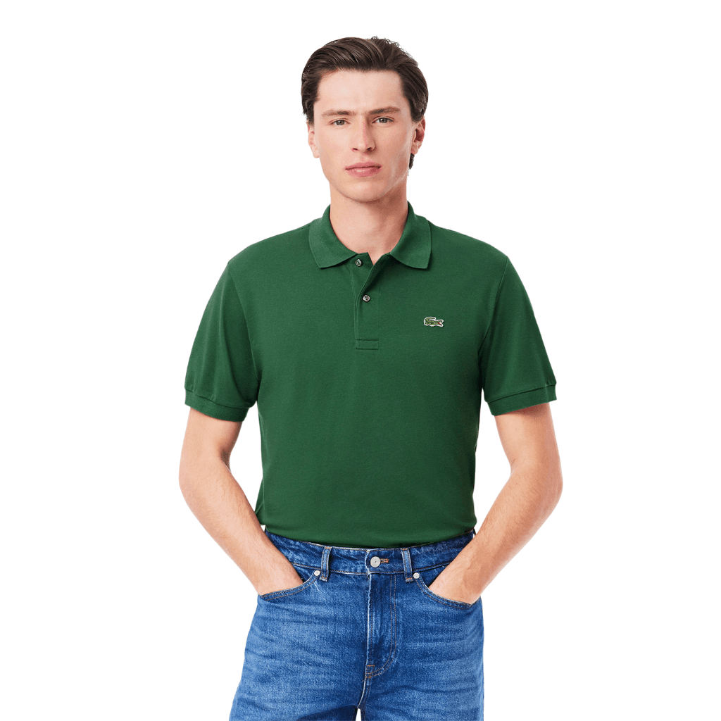 Lacoste L.12.12 Classic Fit Stretch Polo Shirt Green
