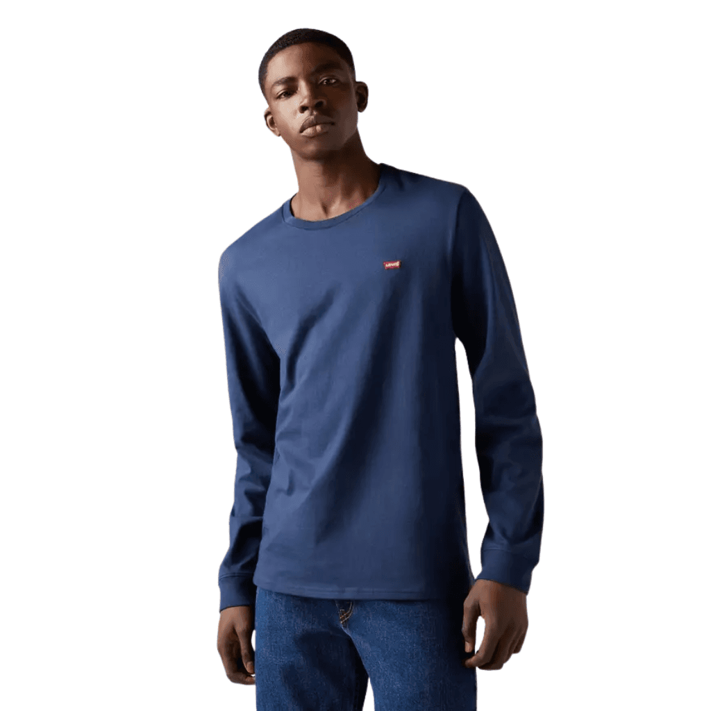 Levi's Original Long Sleeve Tee Navy Blazer