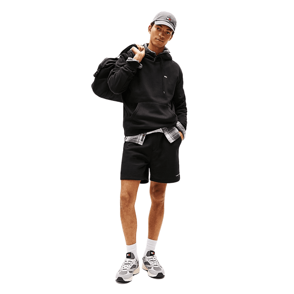 Tommy Jeans Regular S Flag Hoody Black