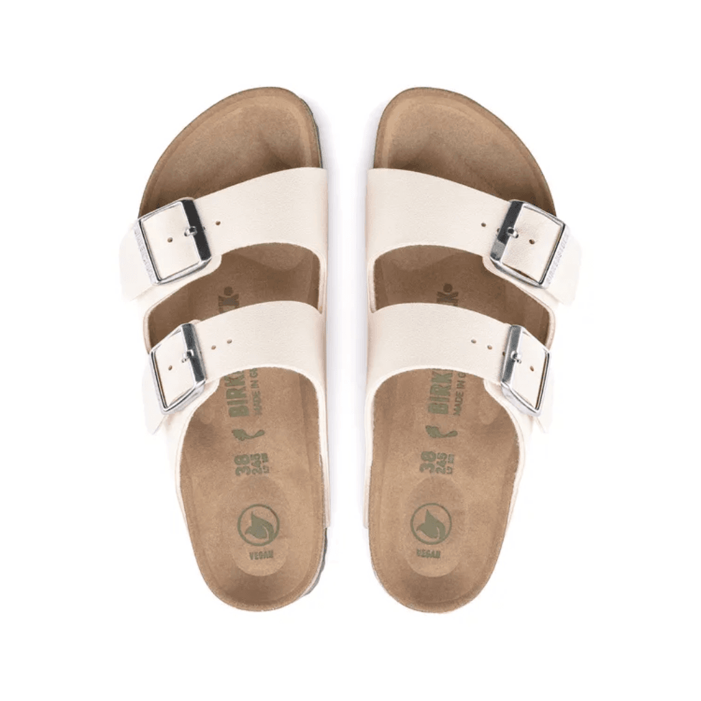 Birkenstock Arizona Vegan Birko- Flor Birkibuc Light Rose Narrow