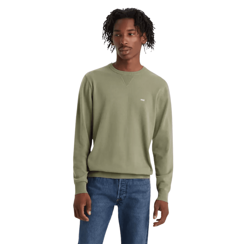 Levi's Lightweight Sweater Smokey Olive Neutral