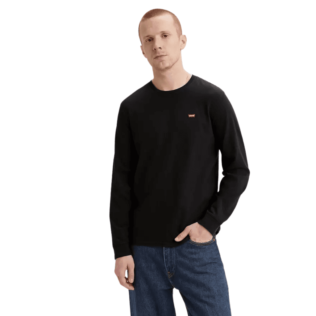 Levi's Original Long Sleeve Tee Mineral Black