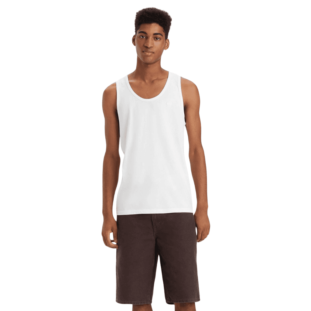 Levi's Housemark Tank Bright White